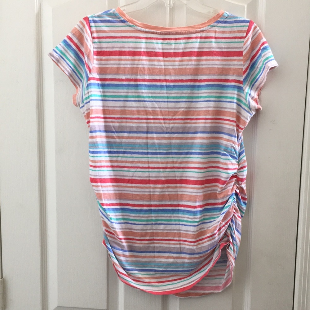 FINAL MARKDOWN Ladies’ Motherhood Maternity Gathered Top (M) - Picture 7 of 7